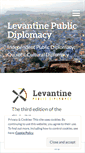 Mobile Screenshot of levantinepd.org